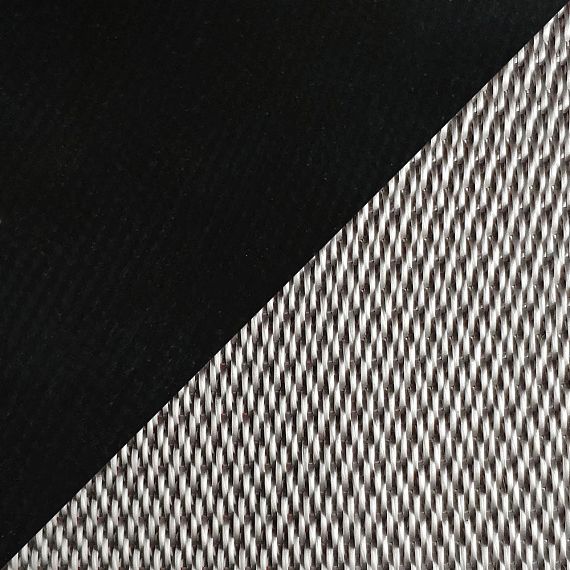 Sjoint 082650-0 EJ1 Black - Стеклоткань с силиконовым покрытием в рулонах